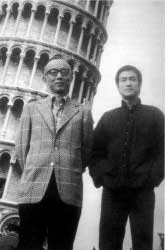 Raymond Chow and Bruce Lee